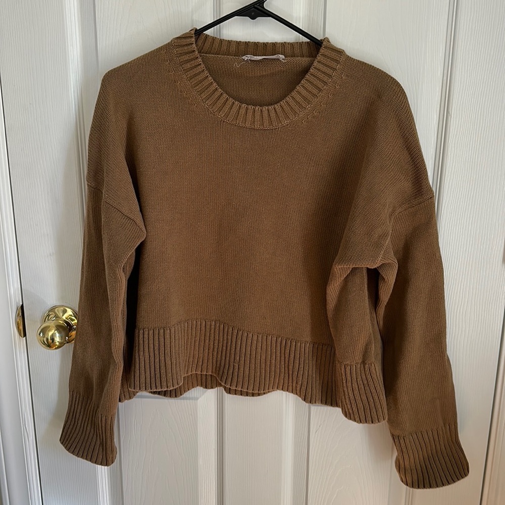 Everlane cotton boxy sweater